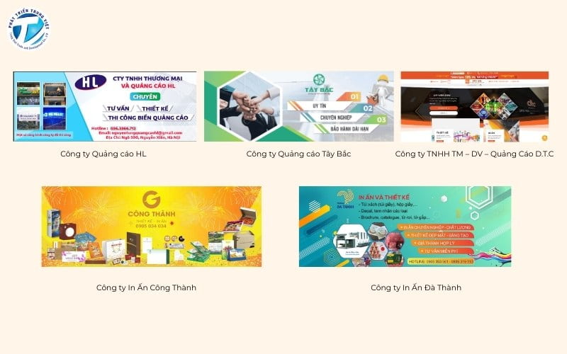 Các đơn vị in ấn quảng cáo UY TÍN trên toàn quốc